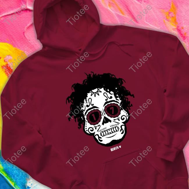 Breakingt Merch Official Garrett Wilson: Sugar Skull T-Shirt