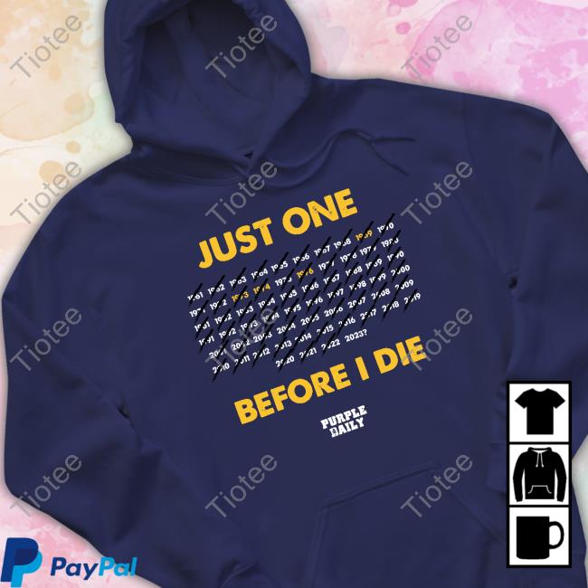 Phil Mackey Just One Before I Die T-Shirt Phil Mackey Just One Before I Die T-Shirt