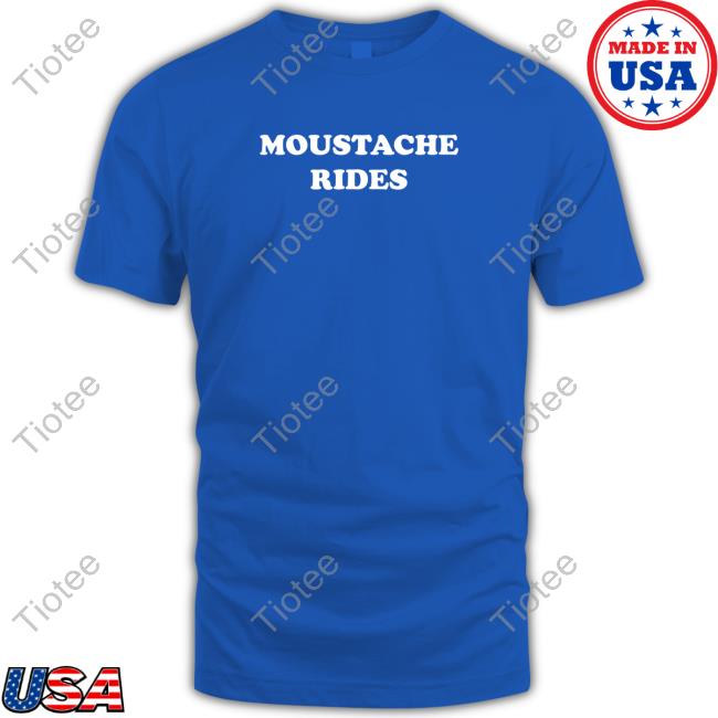Super 70S Sports Store Moustache Rides Long Sleeve T-Shirt Super 70S Sports Store Moustache Rides Long Sleeve T-Shirt