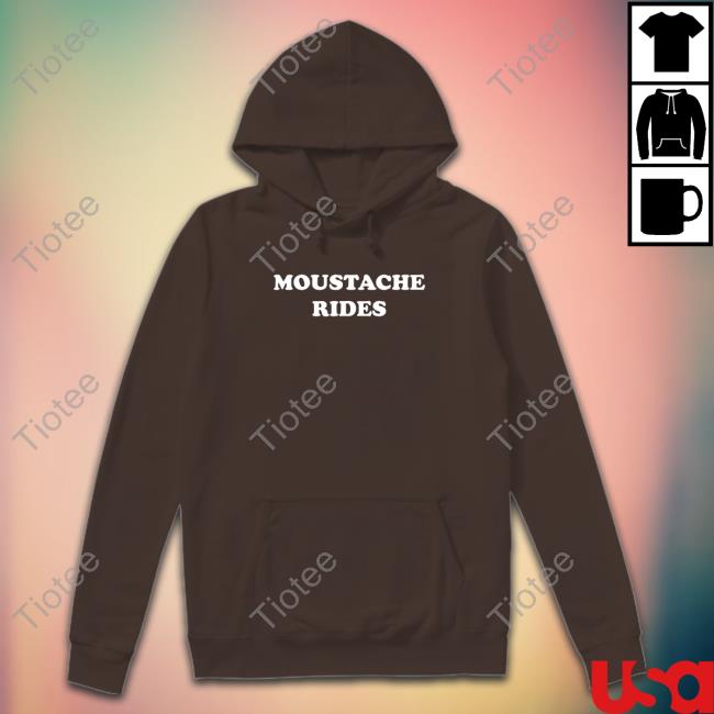 Super 70S Sports Store Moustache Rides Long Sleeve T-Shirt Super 70S Sports Store Moustache Rides Long Sleeve T-Shirt