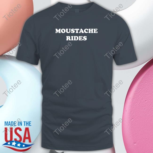 Super 70S Sports Store Moustache Rides Long Sleeve T-Shirt Super 70S Sports Store Moustache Rides Long Sleeve T-Shirt