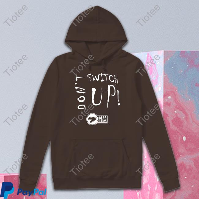 Cason Wallace Don’t Switch Up Hooded Sweatshirt Cason Wallace Don’t Switch Up Hooded Sweatshirt