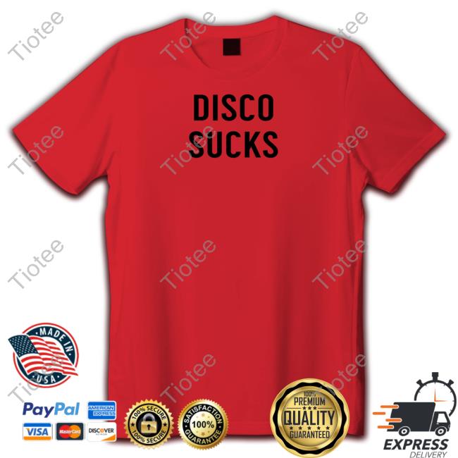 Disco Sucks Limited Edition Tank Top Disco Sucks Limited Edition Tank Top