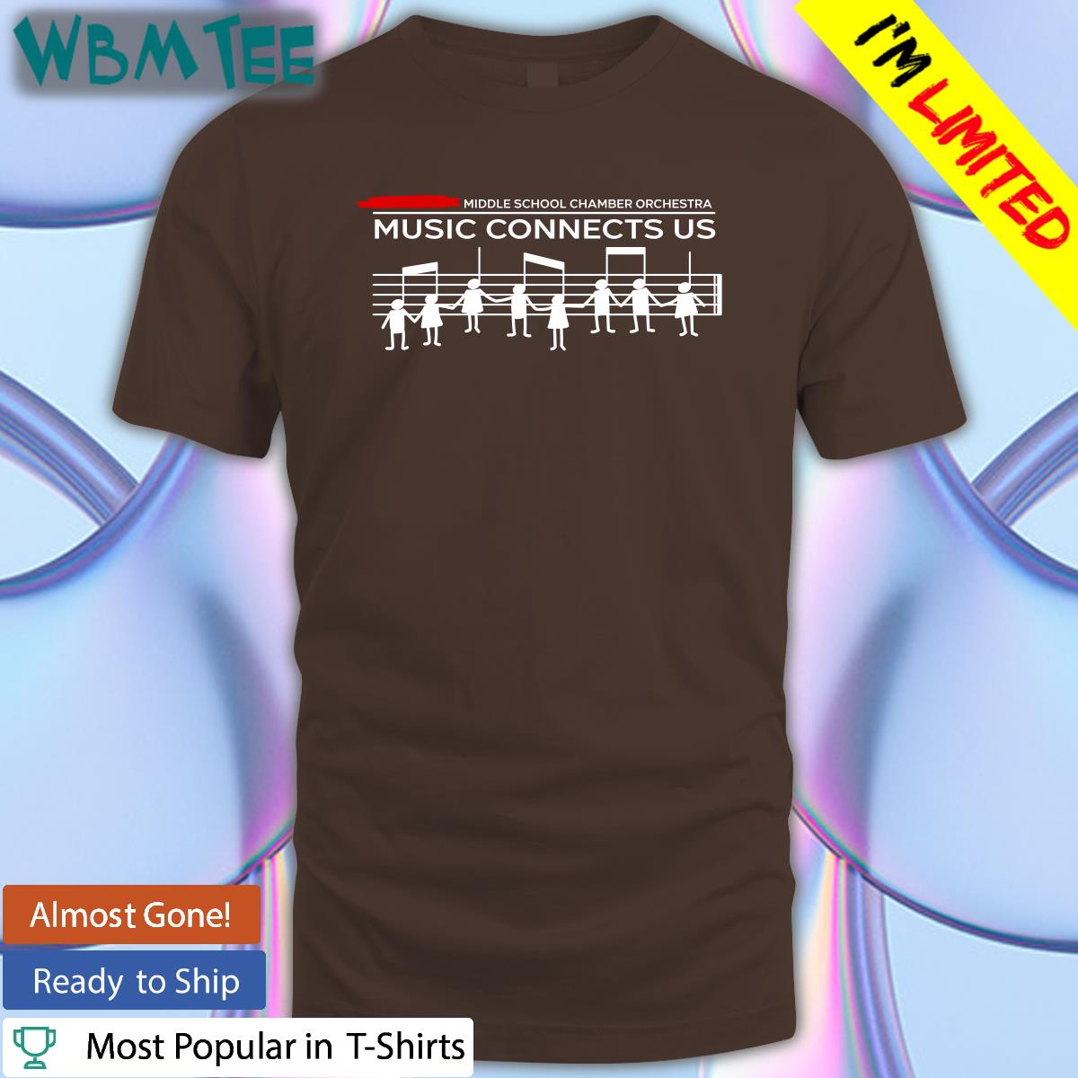 Threatening Music Notation Music Connects Us Edition Limited TShirts Threatening Music Notation Music Connects Us Edition Limited TShirts