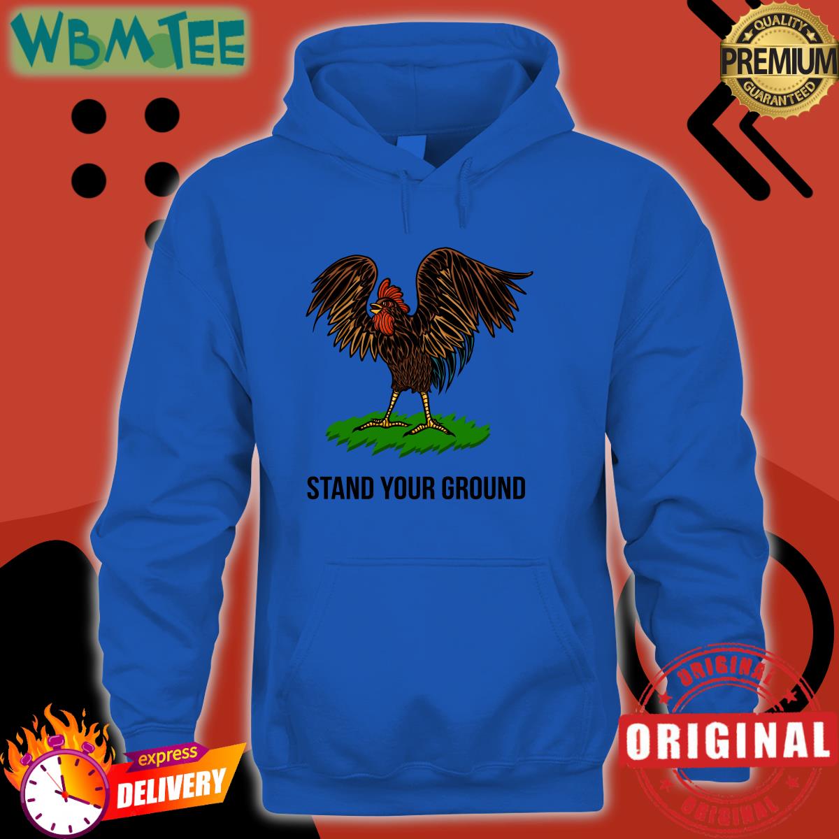 Roosters Stand Your Ground Sweatshirt Tim Pool WBMTEE