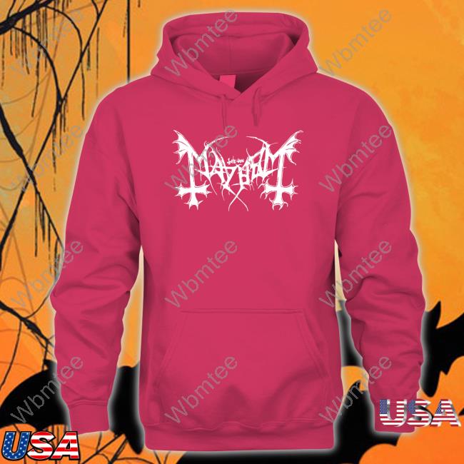 Mayhem World Tour White Essential Limited Edition Hoodie Mayhem World Tour White Essential Limited Edition Hoodie