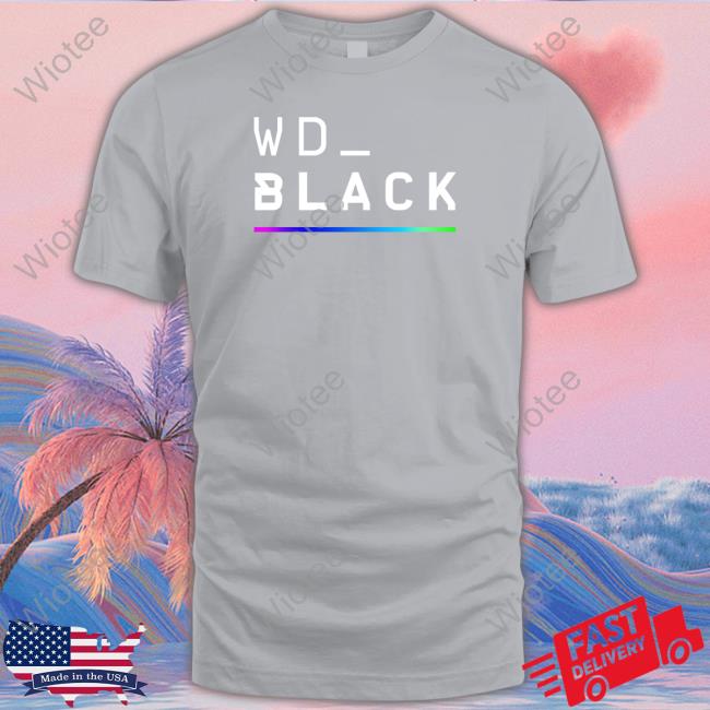 Official Wd_Black Color RGB Bar Shirt Hoodie Official Wd_Black Color RGB Bar Shirt Hoodie
