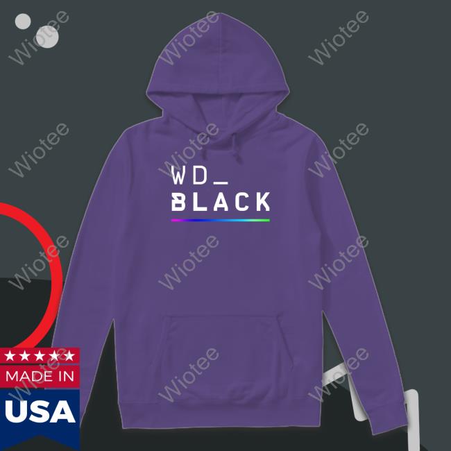 Official Wd_Black Color RGB Bar Shirt Hoodie Official Wd_Black Color RGB Bar Shirt Hoodie