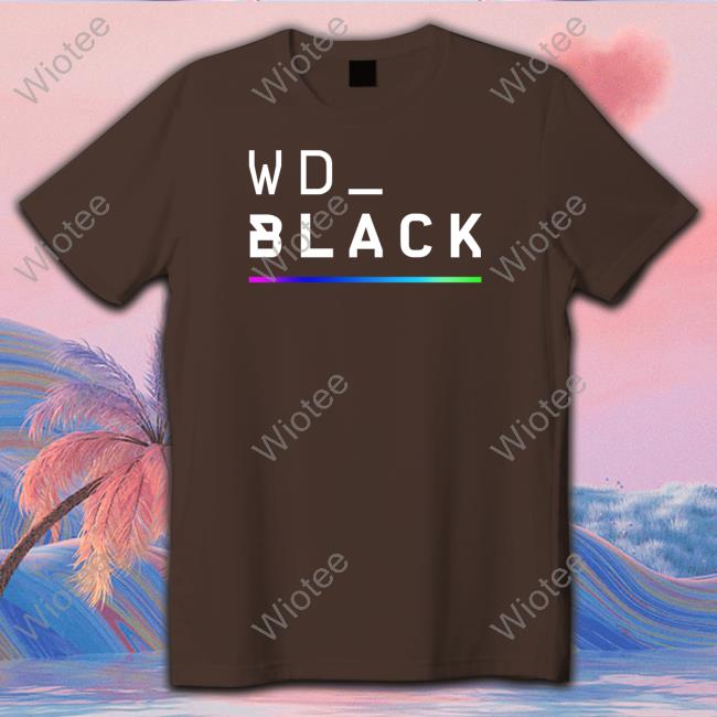 Official Wd_Black Color RGB Bar Shirt Hoodie Official Wd_Black Color RGB Bar Shirt Hoodie