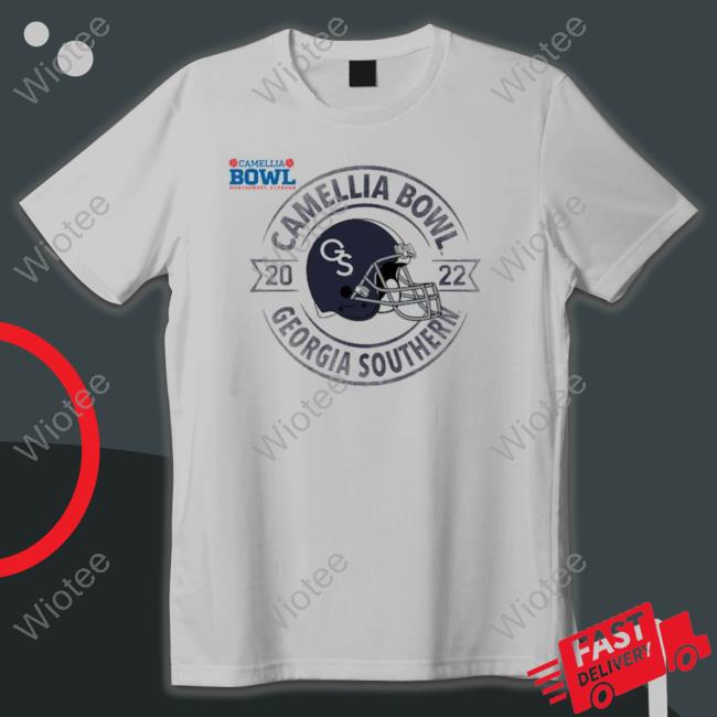Official Georgia Southern 2022 Camellia Bowl logo Shirt Official Georgia Southern 2022 Camellia Bowl logo Shirt