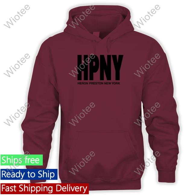 Official HPNY Heron Preston New York Long Sleeve Tee Official HPNY Heron Preston New York Long Sleeve Tee
