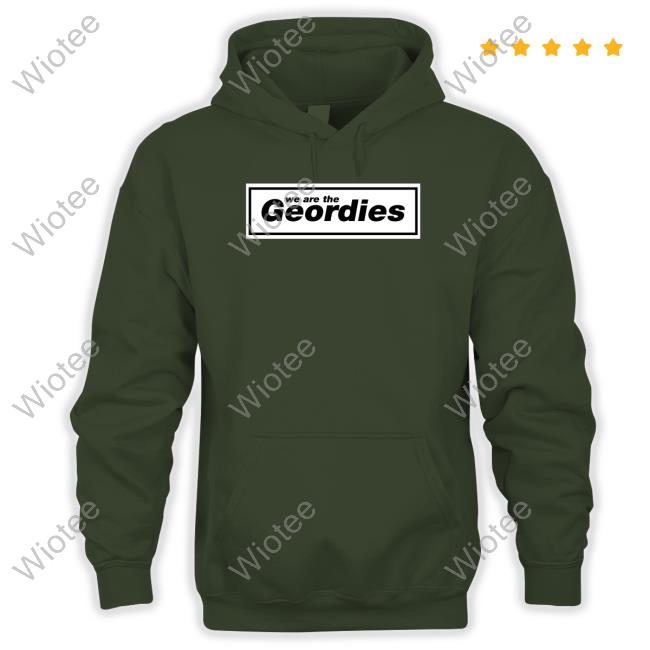 Toon Army Store We Are The Geordies Oasis Box Hoodie Toon Army Store We Are The Geordies Oasis Box Hoodie