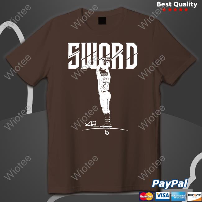 Bauer Outage Sword Tee Trevor Bauer Merch Baueroutage Bauer Outage Sword Tee Trevor Bauer Merch Baueroutage