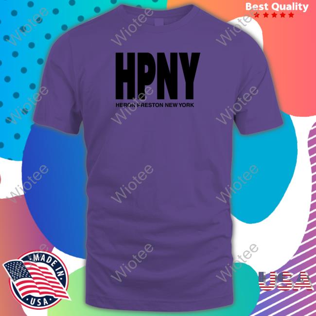 Official HPNY Heron Preston New York Long Sleeve Tee Official HPNY Heron Preston New York Long Sleeve Tee