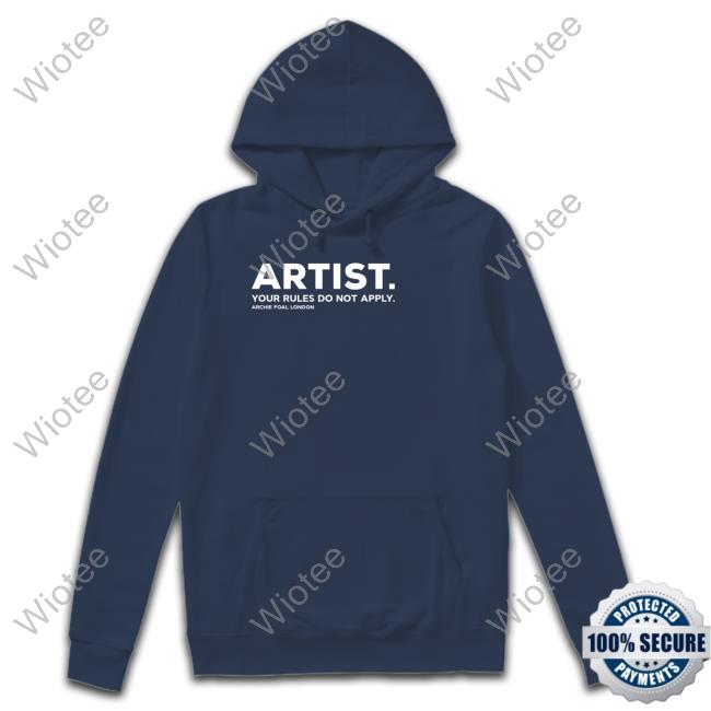 Artist Your Rules Do Not Apply Archie Foal London Tee Artist Your Rules Do Not Apply Archie Foal London Tee