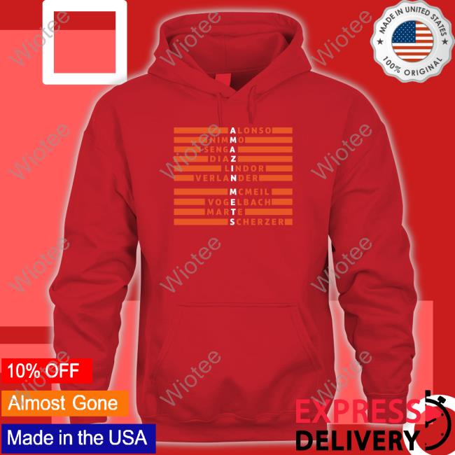 Alonso Nimmo Senga Diaz Lindor Verlander Amazin Mets Long Sleeve Tee Shirt Alonso Nimmo Senga Diaz Lindor Verlander Amazin Mets Long Sleeve Tee Shirt