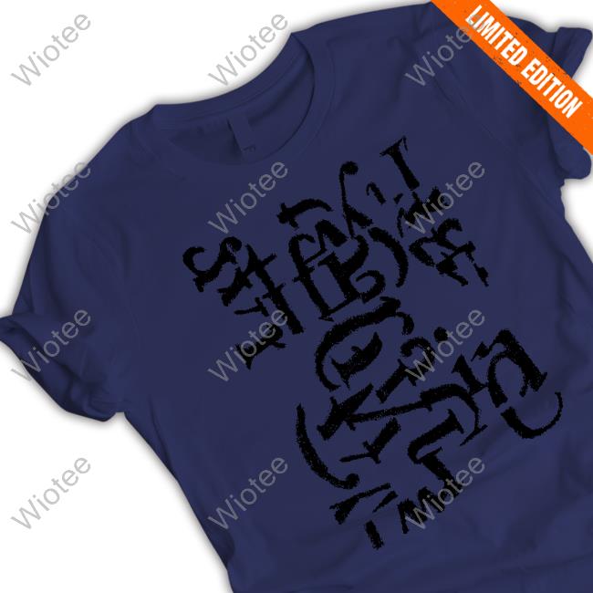 Alphabet Fragment Long Sleeve Tee Alphabet Fragment Long Sleeve Tee