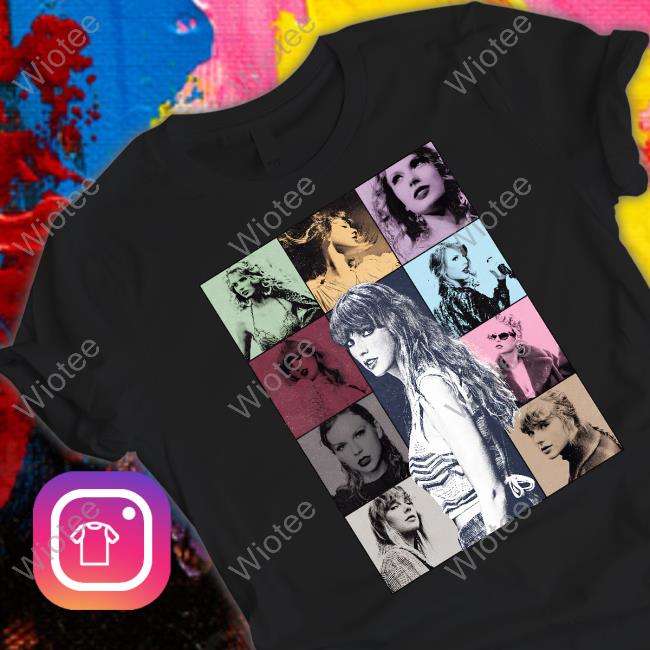 Taylor Swift The Eras Tour Black Shirt Taylor Swift The Eras Tour Black Shirt