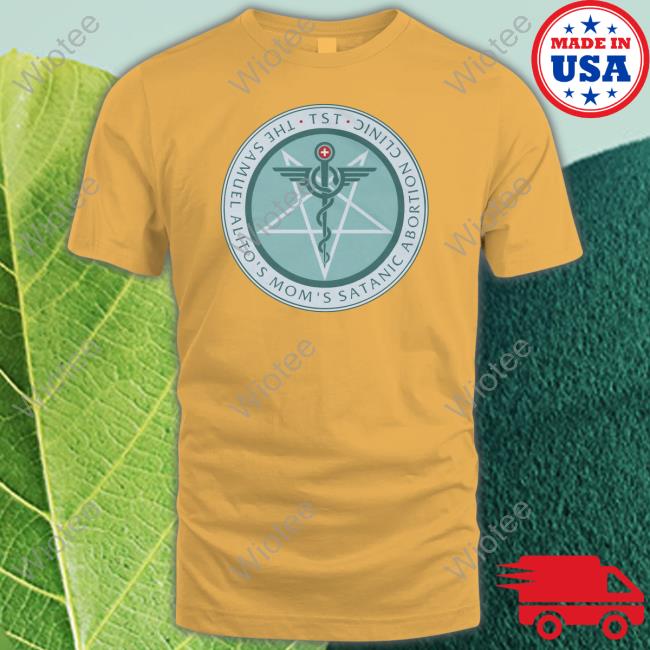 The Satanic Temple The Sam Alito's Mom's Satanic Abortion Clinic TankTop The Satanic Temple The Sam Alito's Mom's Satanic Abortion Clinic TankTop