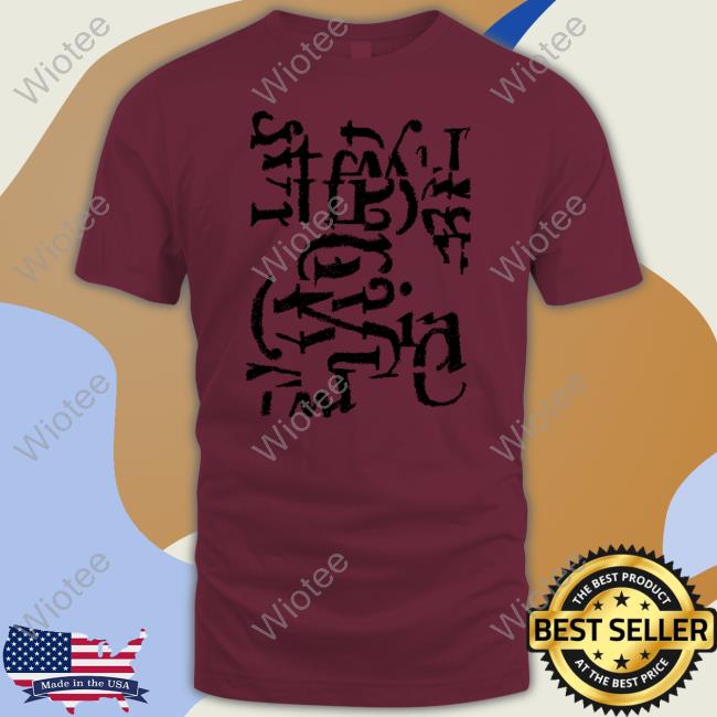 Alphabet Fragment Long Sleeve Tee Alphabet Fragment Long Sleeve Tee