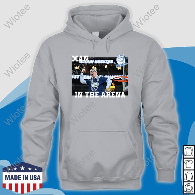 Official Dan Hurley Man In The Arena Huskies T-Shirt Official Dan Hurley Man In The Arena Huskies T-Shirt