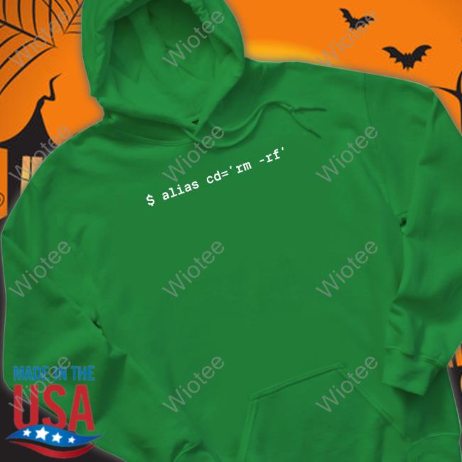 $ Alias Cd=Rm-Rf Long Sleeve T Shirt $ Alias Cd=Rm-Rf Long Sleeve T Shirt